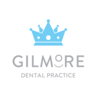 To create a logo for Gilmore Dental Practice: 1. Colour Scheme: - The crown is in light blue (#ADD8E6). - The main text, GILMORE, is in grey (#808080). 2. Design Elements: - A simple, elegant light blue crown positioned above the word GILMORE. - Replace the O in GILMORE with a smiley face to add character and friendliness. 3. Font Style: - Use a modern sans-serif typeface for the word GILMORE to maintain professionalism and clarity. - For “DENTAL PRACTICE, opt for an elegant script font that complements the main text but adds a touch of sophistication. 4. Layout: - Place “DENTAL PRACTICE” directly beneath “GILMORE” in smaller text size, ensuring it’s aligned centrally with the larger lettering above. 5. Background: - Maintain a clean, white background to allow all elements of the logo to stand out clearly and keep it looking fresh and inviting. This design will embody both professionalism and approachability, suitable for attracting clients seeking dental services.