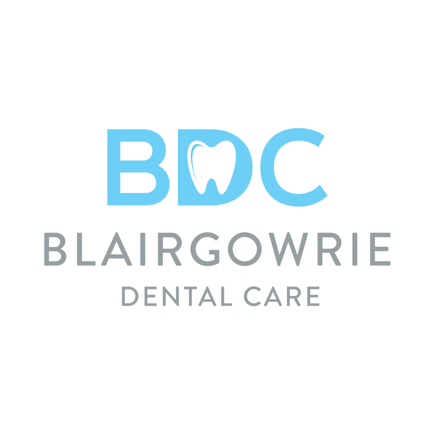 Logo of Blairgowrie Dental Care featuring the letters BDC and a tooth icon.